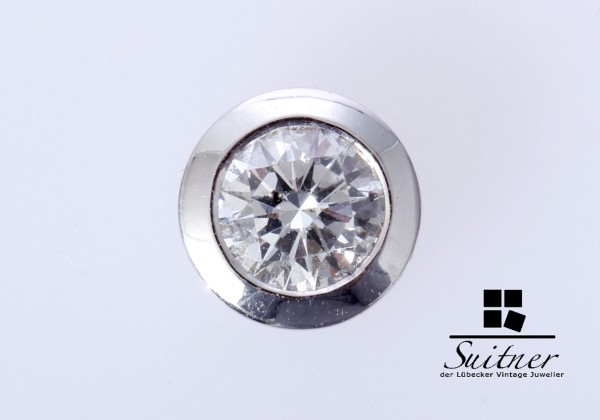 Brillant Anhänger Gleiter 0,50ct Weiß 585 Weißgold Christ Halbkaräter