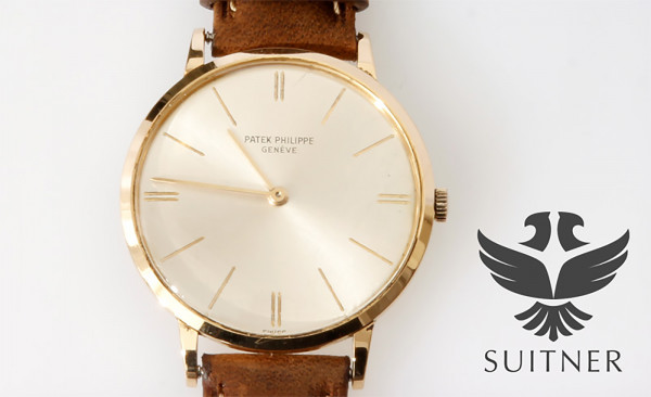 Patek Phillippe Calatrava 750 Gold Ref. 3468 aus 1966 Vintage Luxus