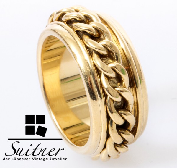 seltener Piaget Possession Chain Ring Kette 750 Gold Gr. 56