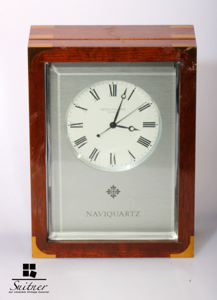 Patek Philippe Naviquartz E1200 Standuhr Chronometer sehr selten