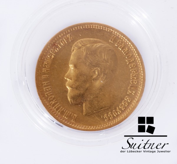 Russland 1899 10 Rubel Zar Nikolaus SS - VZ Top Erhaltung selten