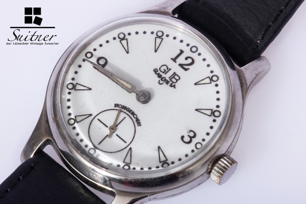 Glashütte GuB Vintage Herrenuhr Kaliber 60 Handaufzug gangfähig