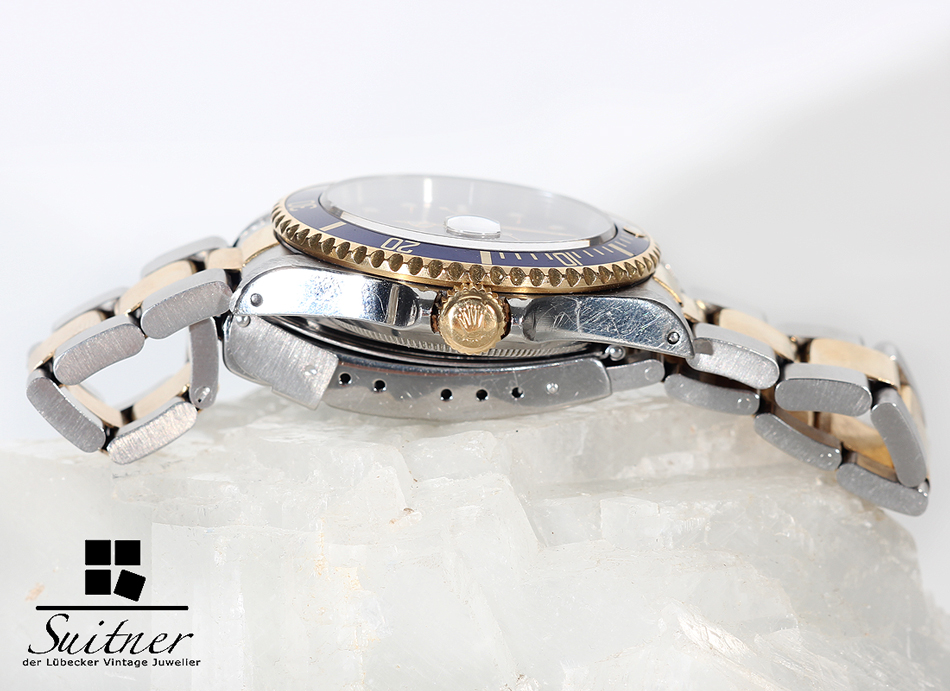 Rolex Submariner 16613 Stahl/Gold seltenes Purple ...