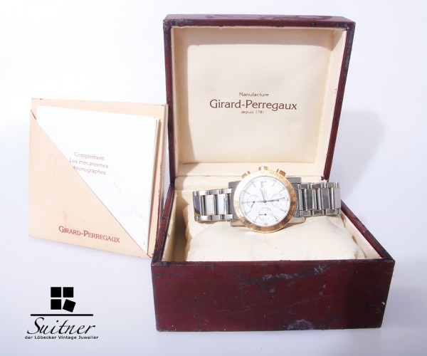 Girard Perregaux Choreograph GP 7000 Stahl/Gold Automatik Full Set