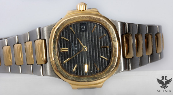 Patek Philippe Nautilus Stahl / Gold blaues Zifferblatt Ref. 4700 sehr selten