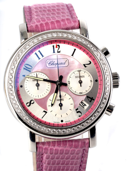 Chopard Chronograph Elton John limitiert Factory Brillanten - Set Papieren 17/8331/11-20
