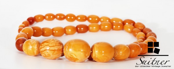 Butterscotch Bernstein Kette aus Königsberg