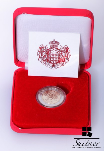 Monaco 2,- Euro 2011 mit Zertifikat Box sehr selten