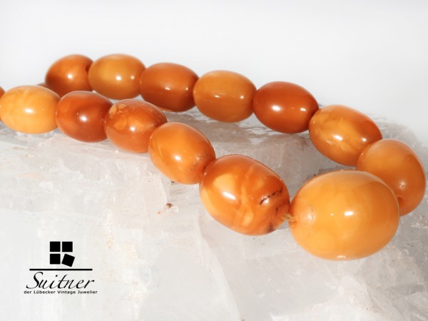 Butterscotch Oliven Bernstein kette 