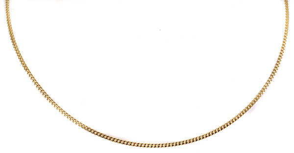 neue zeitlose Panzerkette aus 375 Gold 60 cm extra lang XL