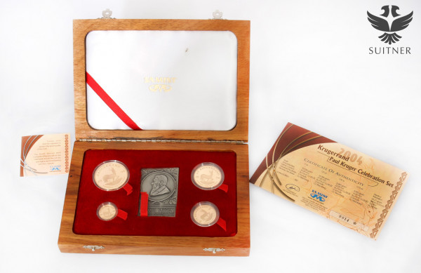 Krügerrand Proof Prestige 2004 Set 500pcs limitiert 1,85 Unzen Gold