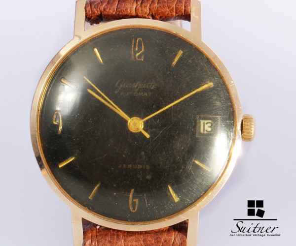 Glashütte GUB Automat Automatik Uhr Vintage Kal. 67.1