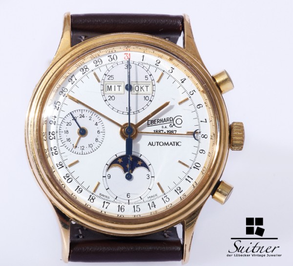 Eberhard & Co Edition d´anniversaire limitée Automatik Chronograph 337 von 699