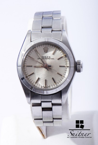 Rolex Oyster Ref. 6723 Automatik Stahl No Date Bj 1976 seltene Uhr