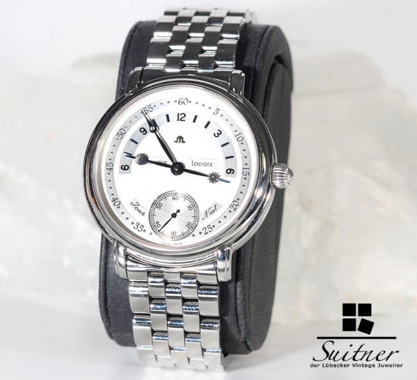 Maurice Lacroix Masterpiece Stahlband Jour et Nuit
