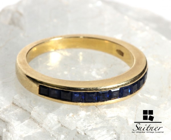 Memorie Ring mit Saphiren
