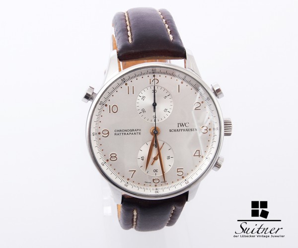 IWC Portugieser Chronograph Rattrapante Ref. 3712 Luxus Full Set Box