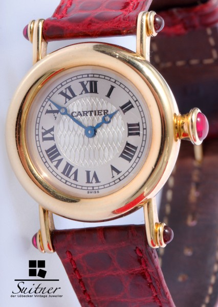 Cartier Diabolo 150 Jahre Limited 750 Gold und Rubine FullSet