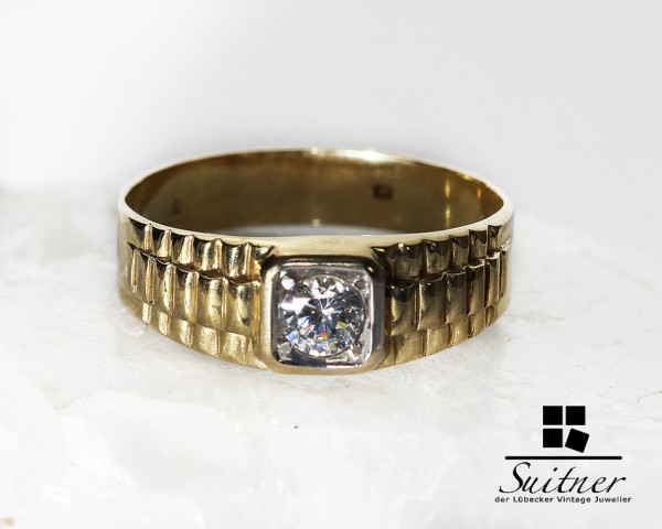 Herrenring aus 333er Gold