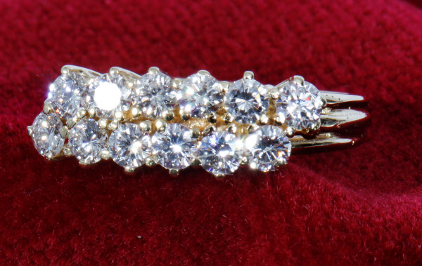 großartiger 1,20ct Brillant Ring aus 585 Gold Gr. 53 - Top Diamanten