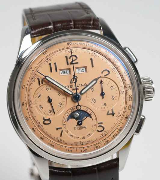 Breitling B25 Datora 42 Chronograph Mondphase Kalender - mit Garantie