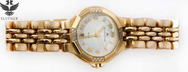 Maurice Lacroix Calypso aus 750 Gold 18k mit Brillanten sehr selten