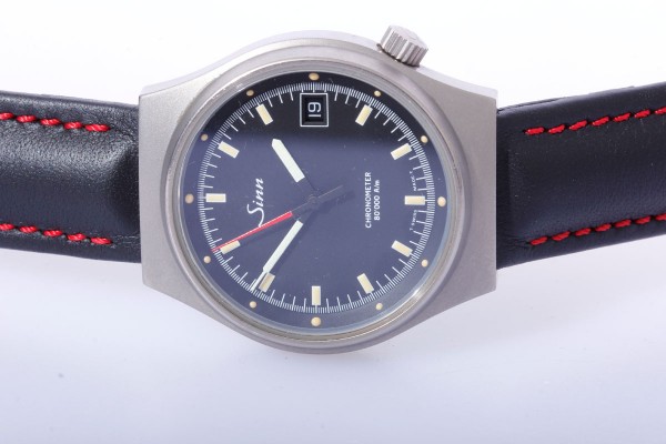 Sinn Chronometer 244 Ti Reintitan Magnetfeld Antimagnetisch sehr seltene Uhr