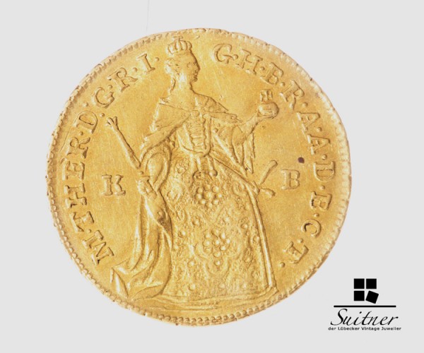 Taler 1756 Habsburg Ungarn - sehr selten 