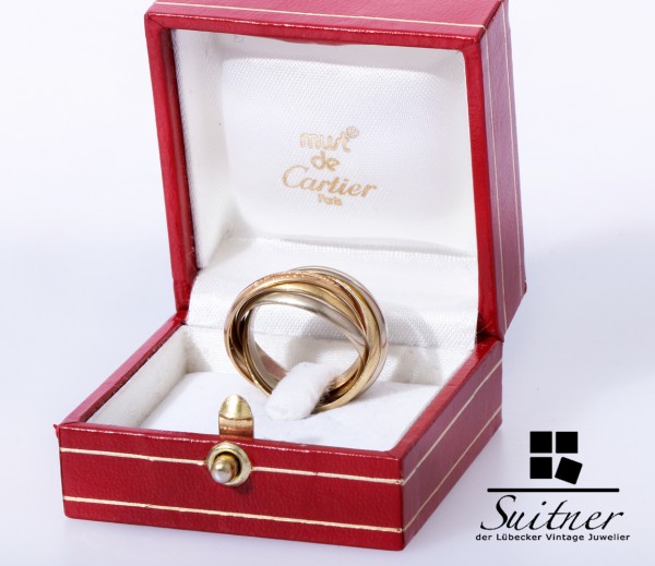 Cartier Quintouple Ring 750 Gold Gr. 55 Trinity 5 Fach 18kt Original Gr. 55