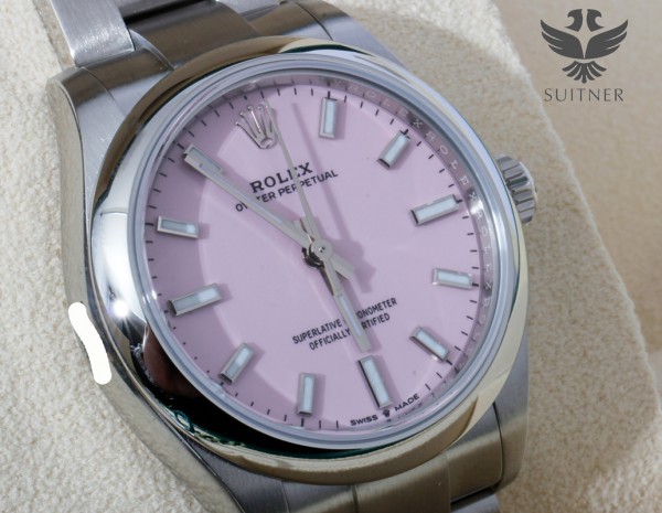 Rolex Oyster Perpetual Candy Pink 31mm Stahl 277200 Neu und verklebt