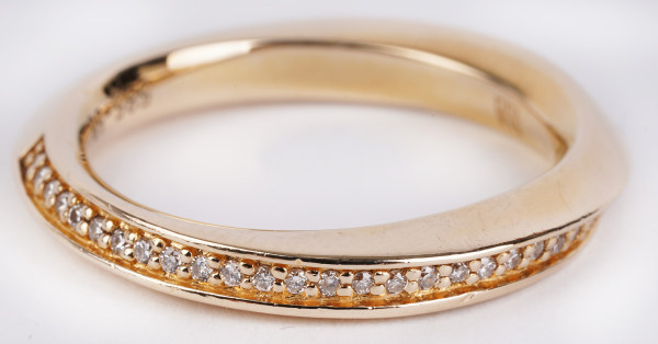 Jette Joop RIng aus 585 Gold mit 0,17ct Brillanten Gr. 58 Design