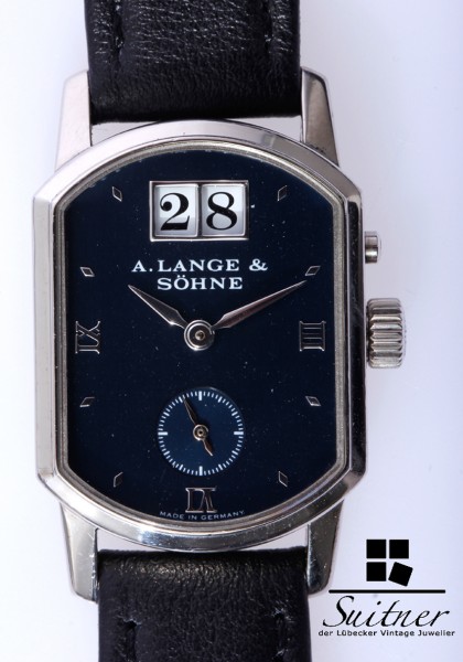 Lange & Söhne Arkade Weißgold mit Box Papiere Großdatum 103.027