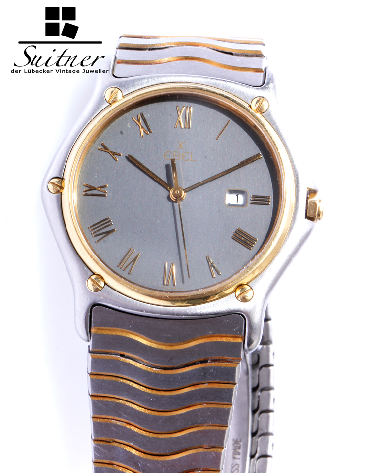 Bracelet De Montre Ebel Sport Maillons En Acier Et Or - 20mm - Modèle Occasion
