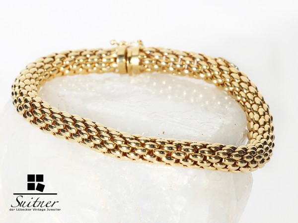 Luxus FOPE Armband aus 750 Gold