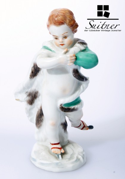 Allegorische Figur "Der Winter" - Meissen - 1.Wahl