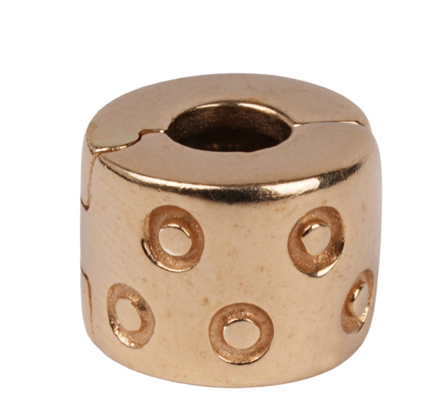Pandora Seeing Spots Clip Charm 585 Gold 750345